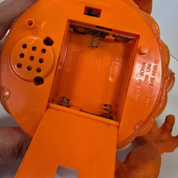 Halloween 1994 Spearhead Boglins Pumpkin Shakin' Mutant  90s Prop Tested Works - Picture 2 of 9